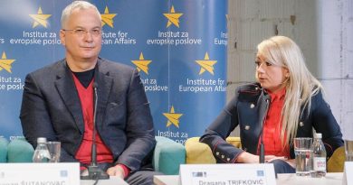 Драгана Трифковић на ЕУ дебати „Колико су грађани безбедни?“